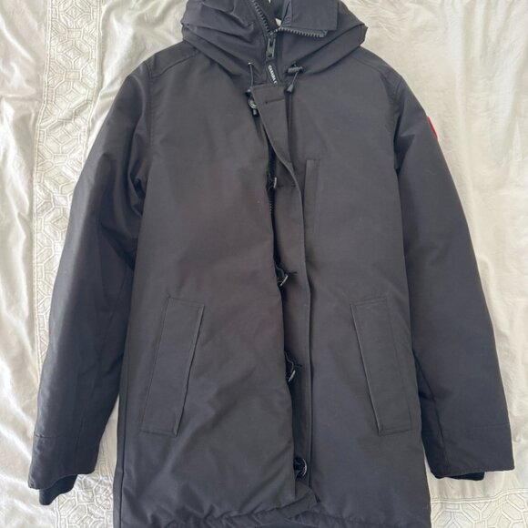 Canada Goose Mens Medium Chateau Down Parka Black - Picture 2 of 11